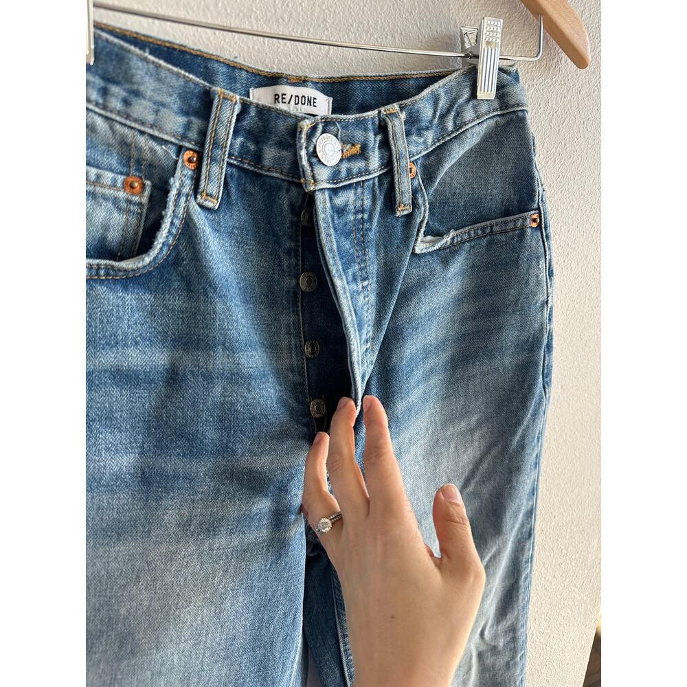 RE/DONE 70s Stove Pipe straight leg Jeans - Picture 4 of 9